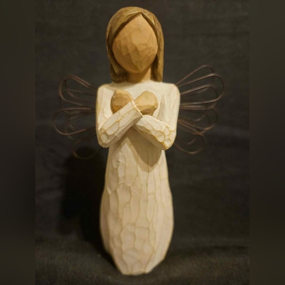 Willow Tree Sign For Love Angel 5" Figurine